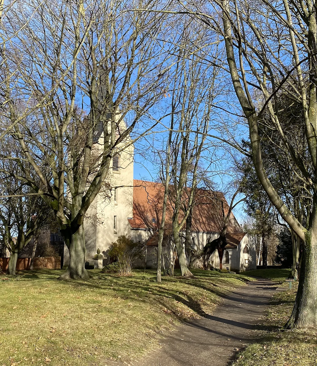 Ansicht Kirche Großbadegast